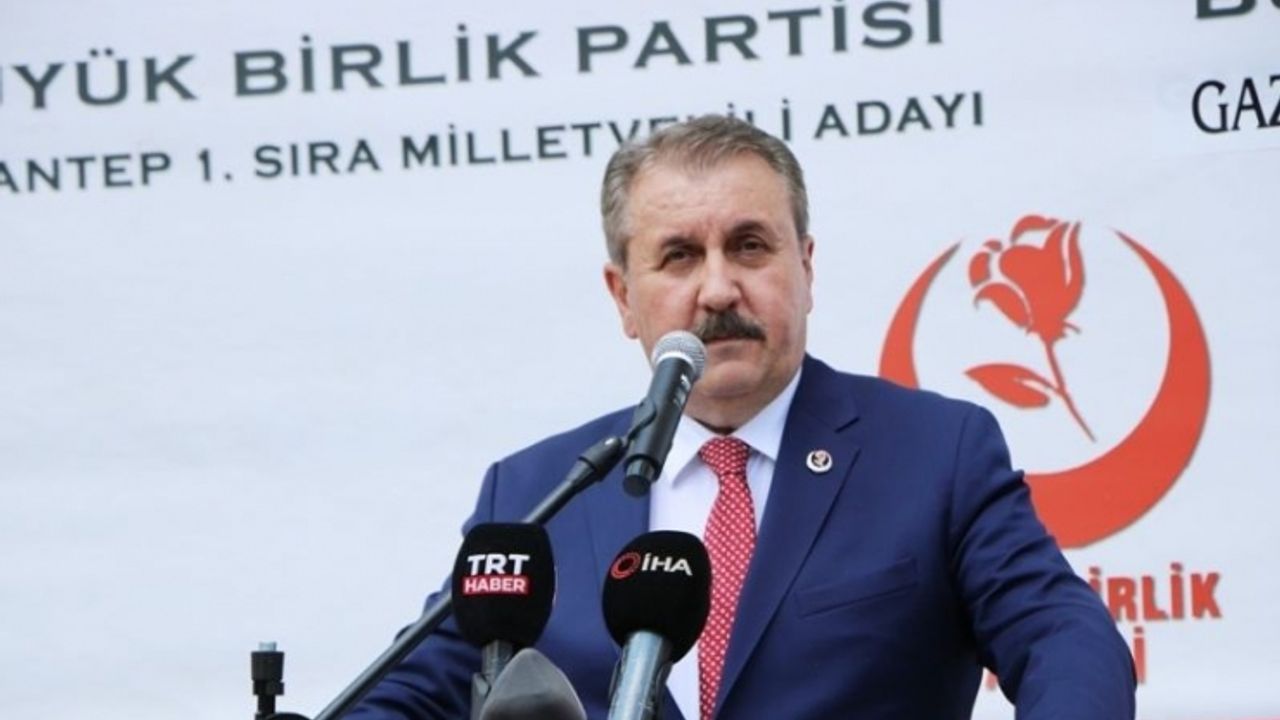 BBP Genel Başkanı Mustafa Destici:  “14 Mayıs’ta vatandaşlarımızdan destek bekliyoruz”