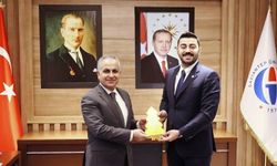 GAGİAD YÖNETİM KURULU GAÜN REKTÖRÜ DOĞAN’I ZİYARET ETTİ