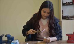 Sedef kakma sanatı kadın hüneriyle buluştu