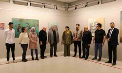 Ressam Cenk Mısırlıoğlu, SANKO Sanat Galerisi'nde sergi açtı