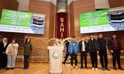 Tahmazoğlu, Umre'ye gidecek gençlerle bir araya geldi