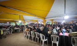 Şahin, vatandaşlarla iftarda buluştu