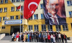 Kılıçarslan Ortaokulu'nda yıl sonu sergisi