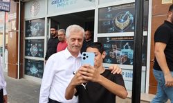 BAŞKAN TAHMAZOĞLU MESEM ÖĞRENCİLERİNİ ZİYARET ETTİ