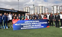 ŞAHİNBEY BELEDİYESİ AMPUTE MİLLİ TAKIMINI AĞIRLIYOR