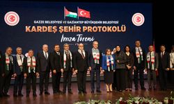 GAZİANTEP İLE GAZZE ARASINDA KARDEŞ ŞEHİR PROTOKOLÜ İMZALANDI