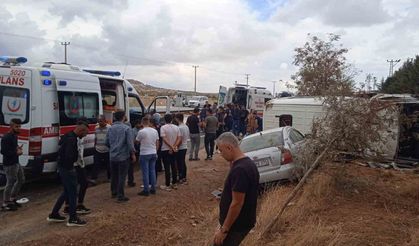 Osmaniye-Gaziantep karayolunda hatalı sollama kaza getirdi: 8 yaralı