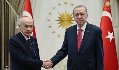 Cumhurbaşkanı Erdoğan, MHP Lideri Bahçeli’yi kabul etti