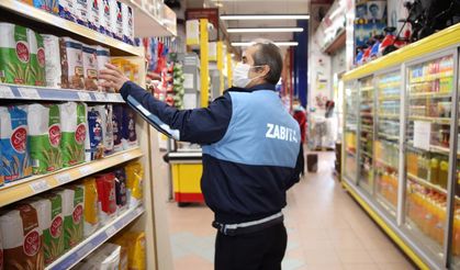 Zabıta ekiplerinden Gaziantep’te fiyat etiketi denetimi
