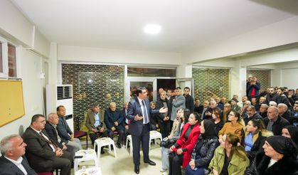 YILMAZ’DAN ULUDERELİLER DERNEĞİ’NE ZİYARET