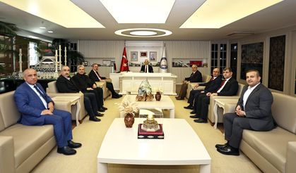 Besnililer Derneği’nden Başkan Tahmazoğlu’na ziyaret