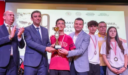 Gaziantep'te 19 Mayıs'ta ter döken yarışmacılar ödüllendirildi