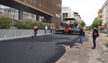 MÜCAHİTLER MAHALLESİ'NDE BOZUK YOLLAR YENİLENDİ