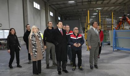 Vali Musa Işın, Altıntaş Zafer OSB'de incelemelerde bulundu