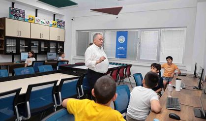 Talas'ta tatili fırsata çeviren teknoloji eğitimleri başlıyor