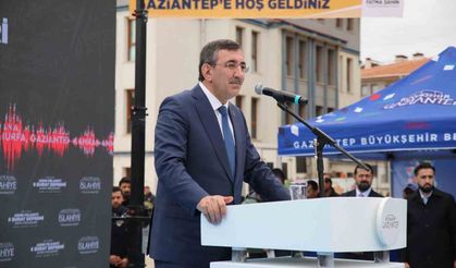 Cumhurbaşkanı Yardımcısı Yılmaz: 'Merkezi bütçeden deprem harcamalarına yaklaşık 90 milyar dolarlık kaynak ayırdık'