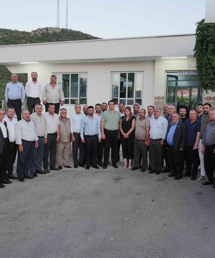 BAŞKAN YILMAZ 42 MAHALLE MUHTARI İLE BİR ARAYA GELDİ
