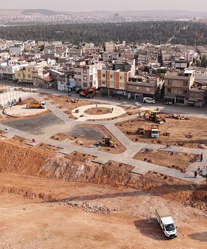 Gaziantep Büyükşehir kente yeni yeşil alan kazandırıyor