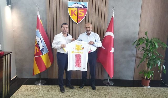 CHP Kayseri'den Kayserispor'a ziyaret