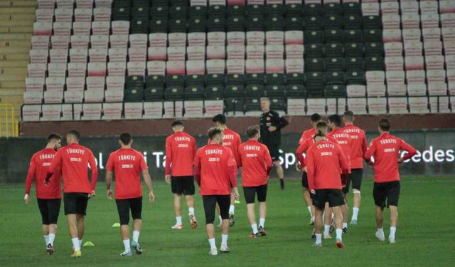 A Milli Takım, Ermenistan maçı hazırlıklarını tamamladı