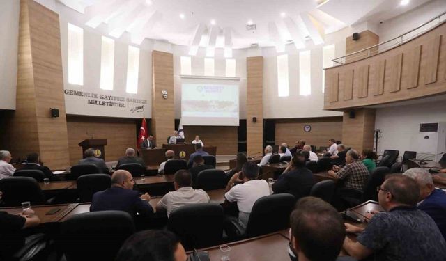 Şahinbey Belediyesi Eylül ayı meclis toplantısı yapıldı