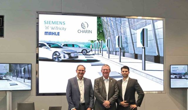 Siemens, kablosuz elektrikli araç şarj alanında bir adım daha atıyor