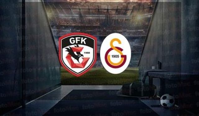 Trendyol Süper Lig: Gaziantep FK: 0 - Galatasaray: 1 (Maç devam ediyor)
