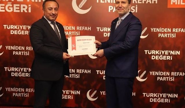 YENİDEN REFAH PARTİSİNDE KONGRE SÜRECİ BAŞLADI