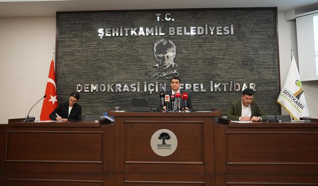ŞEHİTKAMİL BELEDİYESİ FAALİYET RAPORU OY BİRLİĞİ İLE KABUL EDİLDİ
