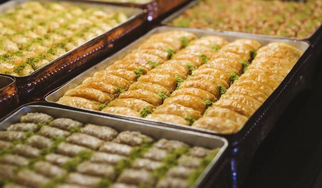 Kurban Bayramı’nda 40 ton baklava tüketildi