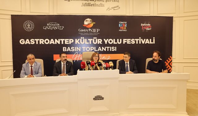 GASTROANTEP KÜLTÜR YOLU FESTİVALİ İÇİN GERİ SAYIM BAŞLADI