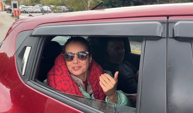 Beykoz'da trafik kazası geçiren Özgü Namal hastaneden taburcu oldu