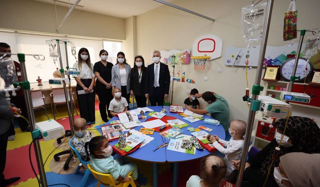 BAŞKAN TAHMAZOĞLU’NDAN MORAL ZİYARETİ