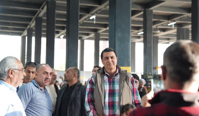 BAŞKAN YILMAZ, BEYKENT’TE VATANDAŞLARLA BULUŞTU