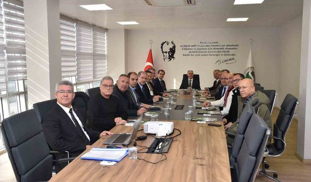 Salihli OSB'de yılın son toplantısı yapıldı