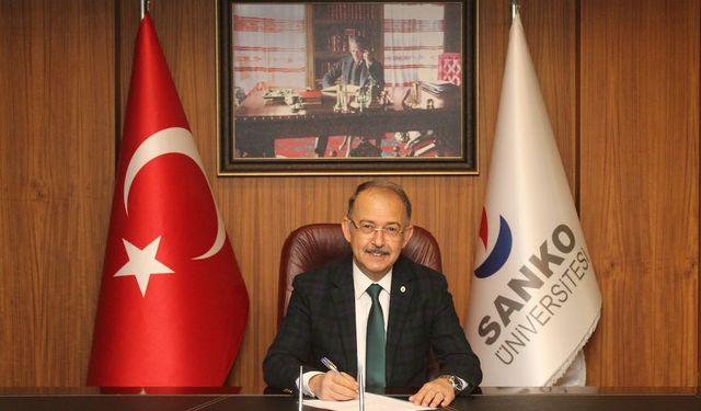 SANKO Üniversitesi Rektörü Prof. Dr. Dağlı: 'Dayanışmanın güçlendiği ve ortak vicdanı hakim olduğu bir gelecek en büyük temennimizdir'