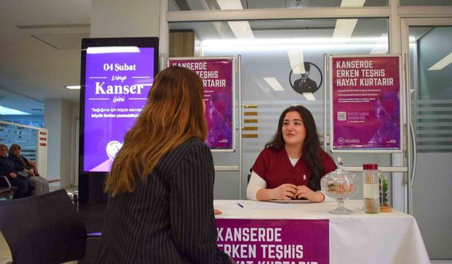 Kanserde erken teşhisin önemi anlatıldı