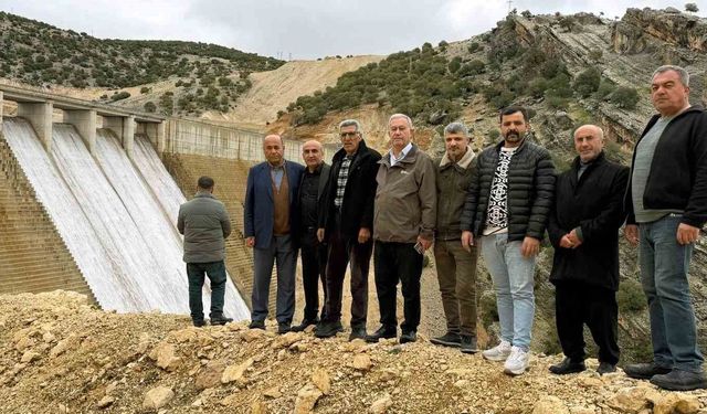 Araban'da Ardıl Barajı'nın dolması çiftçi ve vatandaşlara sevinç yaşattı