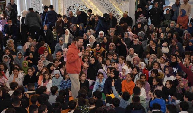 Çocuklar Şahinbey Belediyesi'nin cami etkinliğinde buluştu