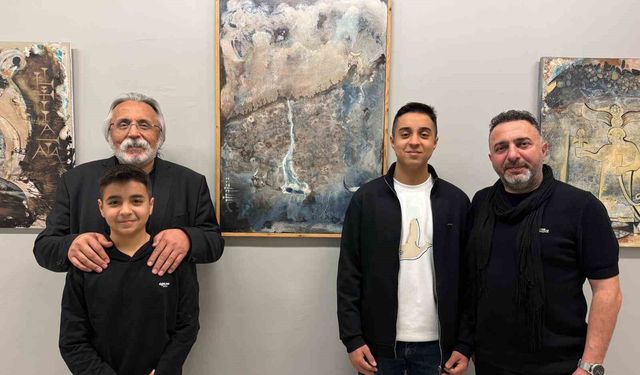 Ressam Ağbal SANKO Sanat Galerisi'nde sergi açtı
