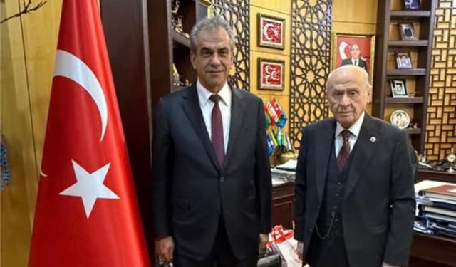 İbrahim Erdemoğlu, Devlet Bahçeli’yi Ziyaret Etti
