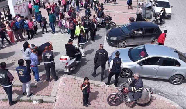 Gaziantep'te okul çevrelerinde dron destekli sıkı denetim
