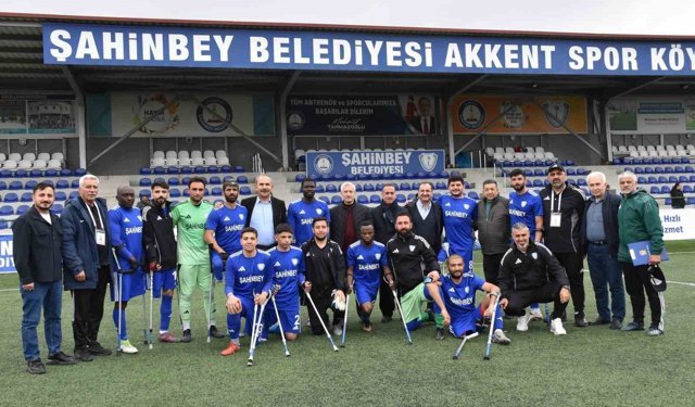 Şahinbey Ampute şampiyonluğa ilerliyor 5-1