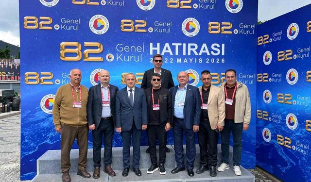 Manisa TSO heyeti TOBB 82. Genel Kurulu'na katıldı