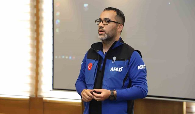 SANKO Üniversitesi'nde 'Afet Farkındalık Eğitimi' düzenlendi