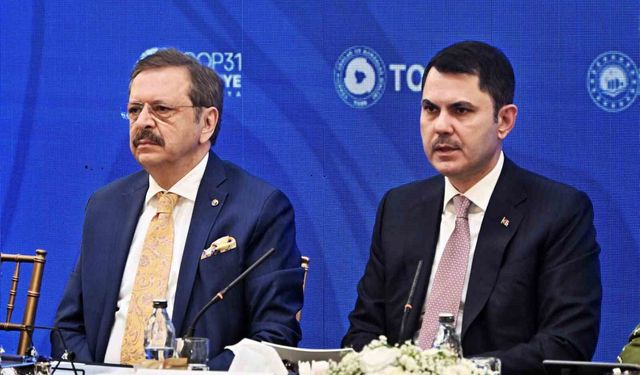 TOBB Başkanı Hisarcıklıoğlu: '(COP31 Zirvesi) Bu süreci bir vitrin olarak kullanalım'