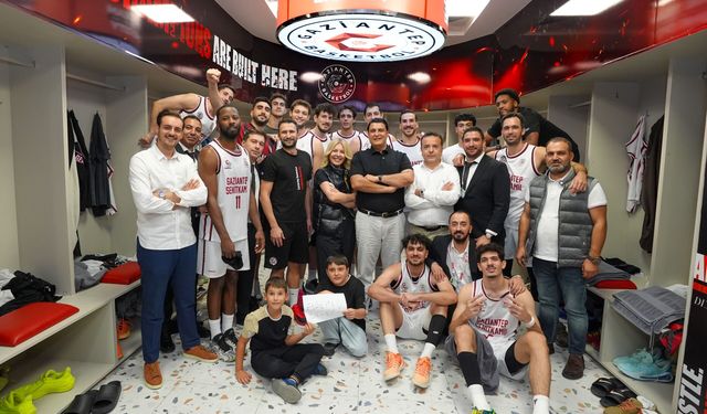 GAZİANTEP BASKETBOL’DAN ŞAMPİYONLUK YOLUNDA ÖNEMLİ GALİBİYET