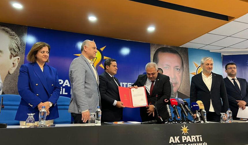 AK Parti’de ilçe başkanları açıklandı