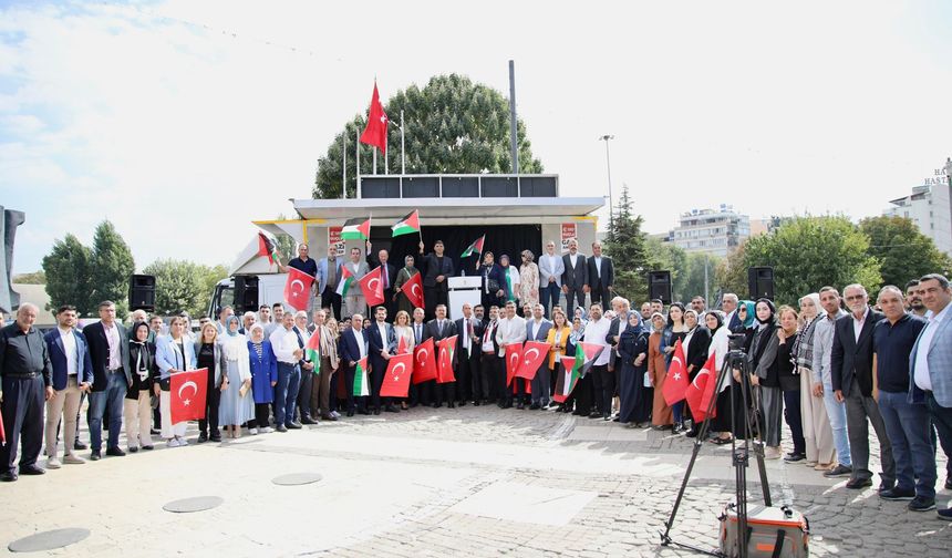 FEDAİOĞLU:  “FİLİSTİN, TÜM İNSANLIĞIN VİCDAN DAVASIDIR”