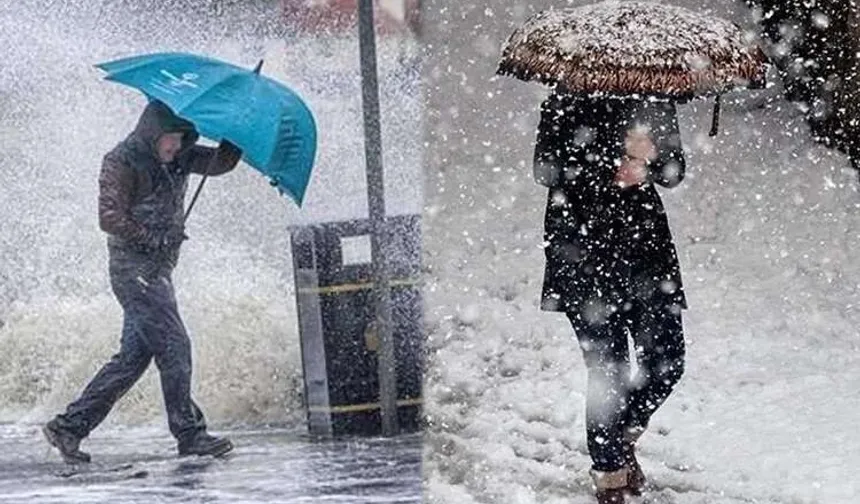 Meteoroloji'den çok sayıda il için 'kar'uyarısı!